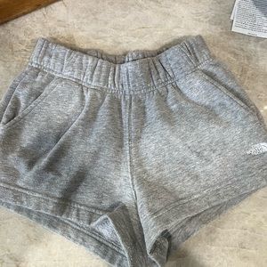 The North Face sweat shorts